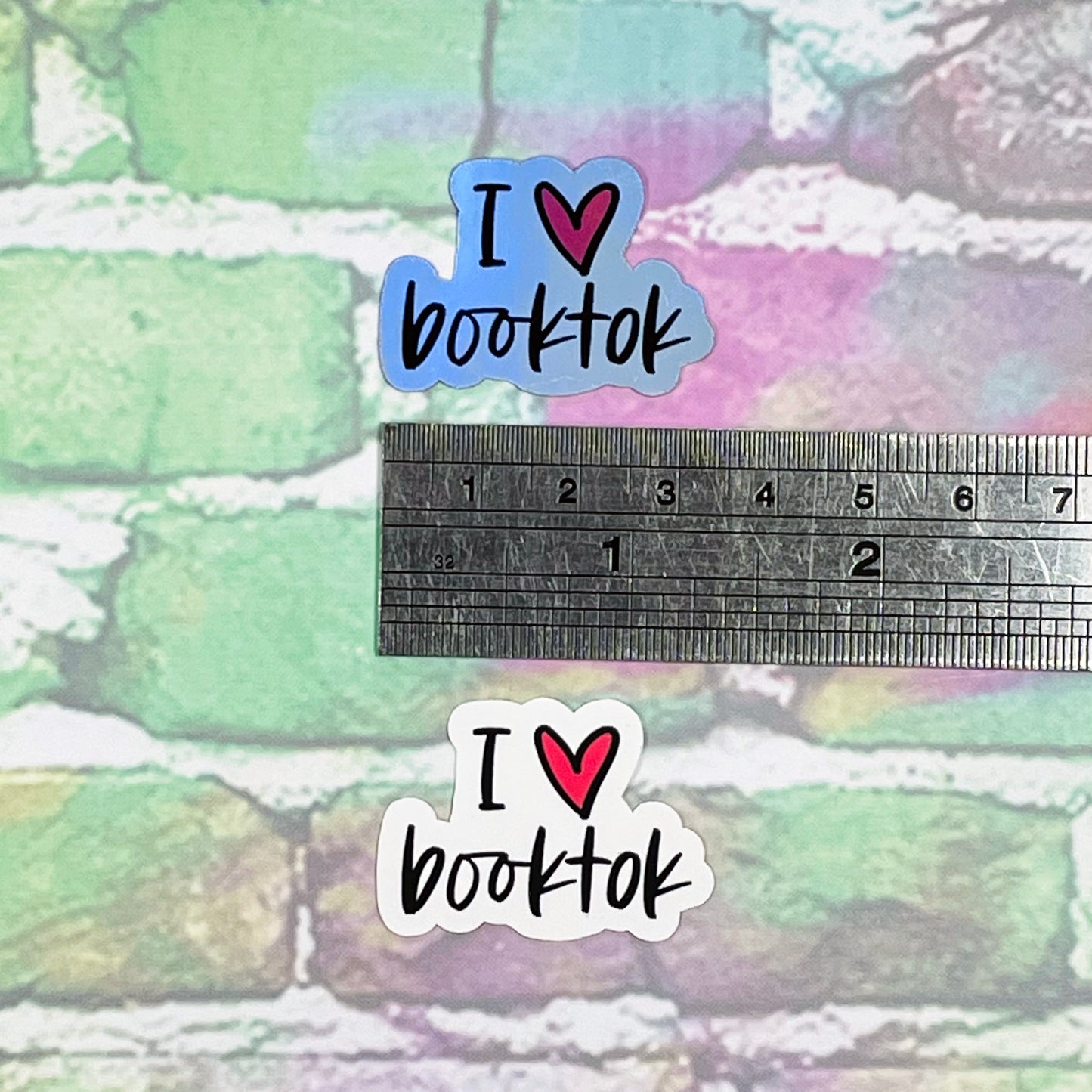 I Heart Booktok - Small Vinyl Diecut Sticker