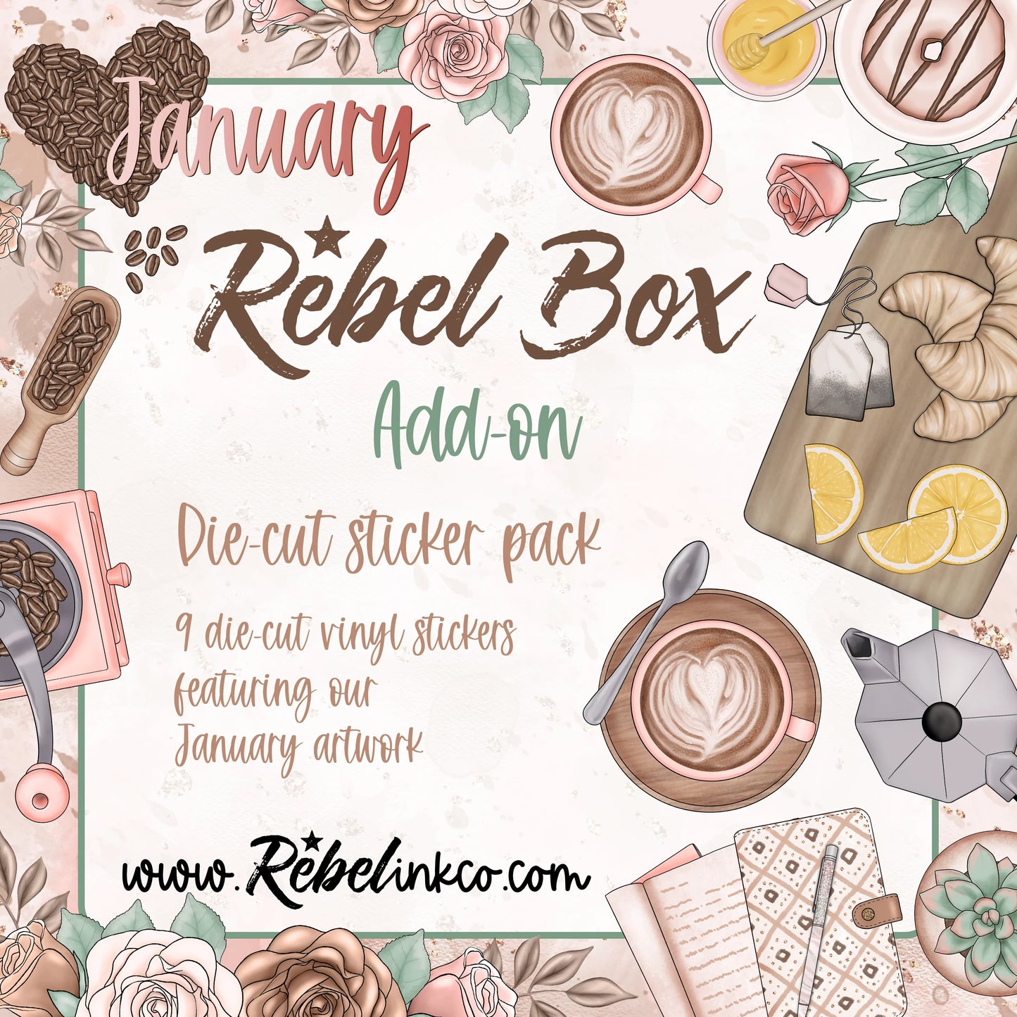 Die-cut Pack Rebel FOMO Box Add-on - January 2023
