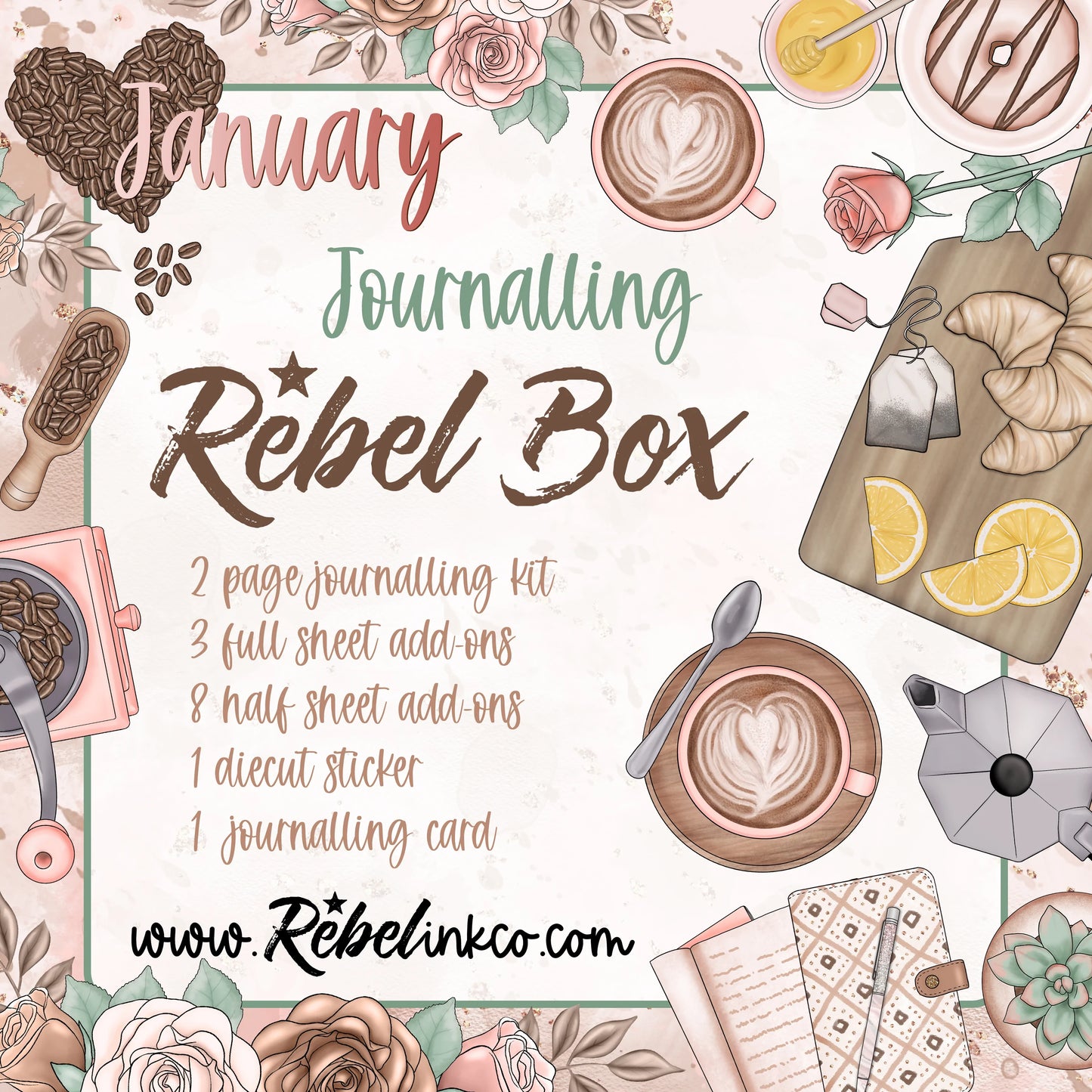 Journalling Rebel FOMO Box - January 2023