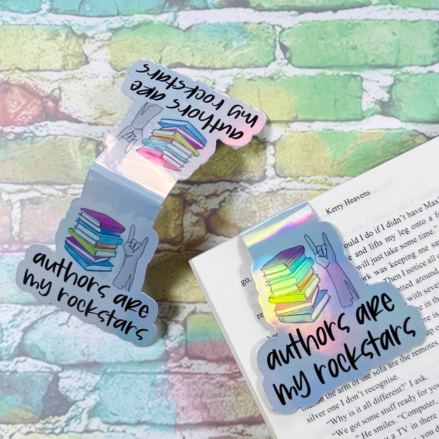 Authors Are My Rockstars - Magnetic Bookmark