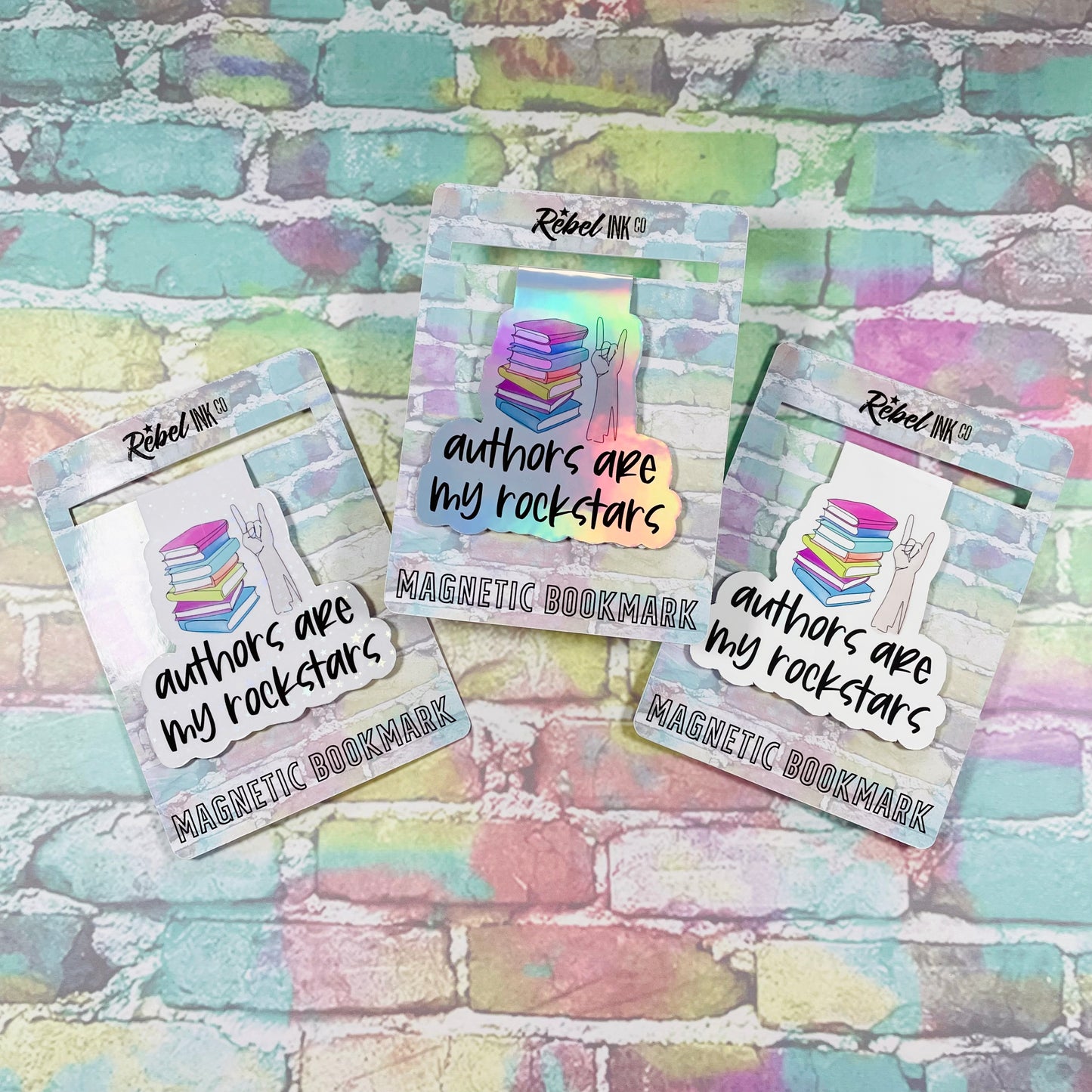 Authors Are My Rockstars - Magnetic Bookmark