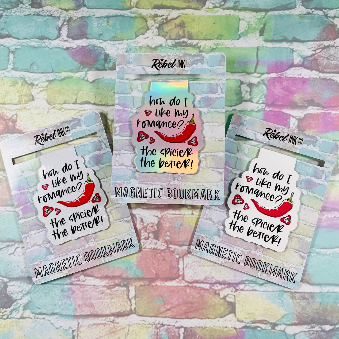 How Do I Like My Romance? The Spicier The Better - Magnetic Bookmark