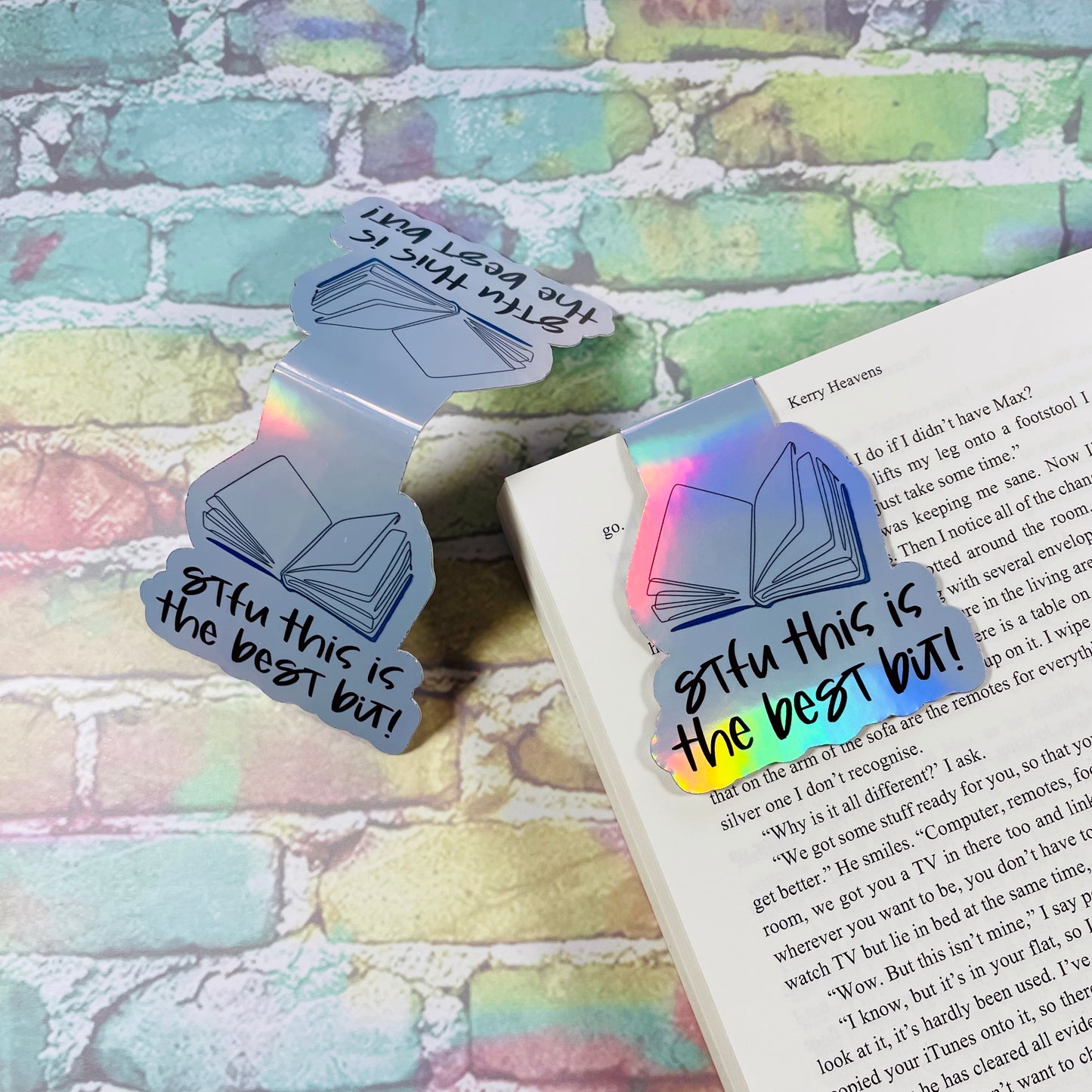 STFU This Is The Best Bit - Magnetic Bookmark