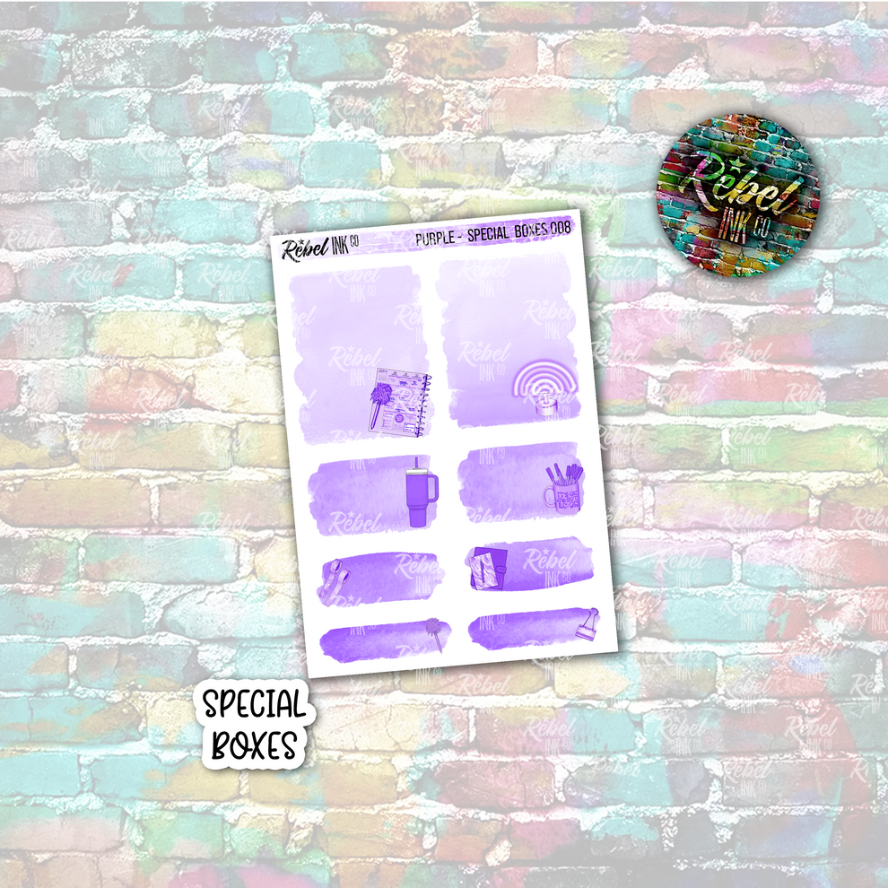 Purple - Special Boxes – rebelinkco