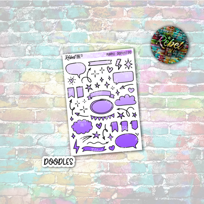 Purple - Doodles