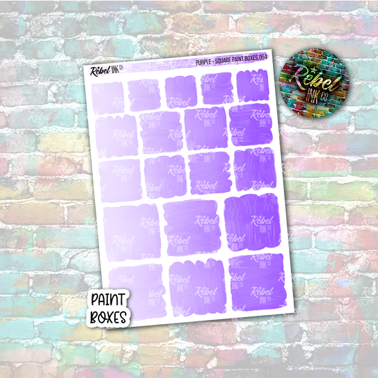 Purple - Paint Square Boxes