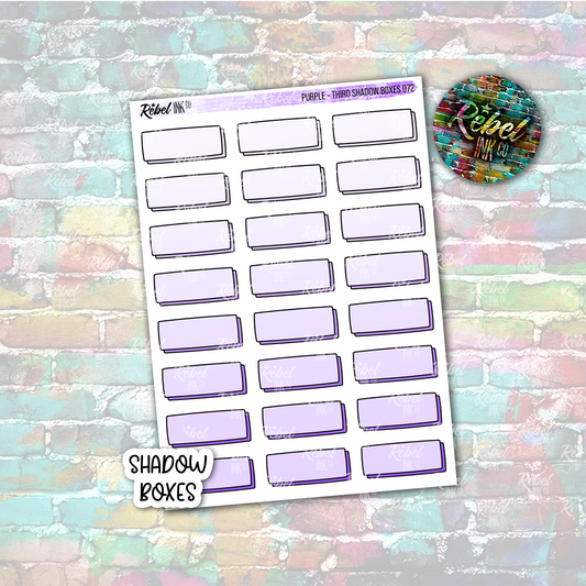 Purple - Shadow Third Boxes