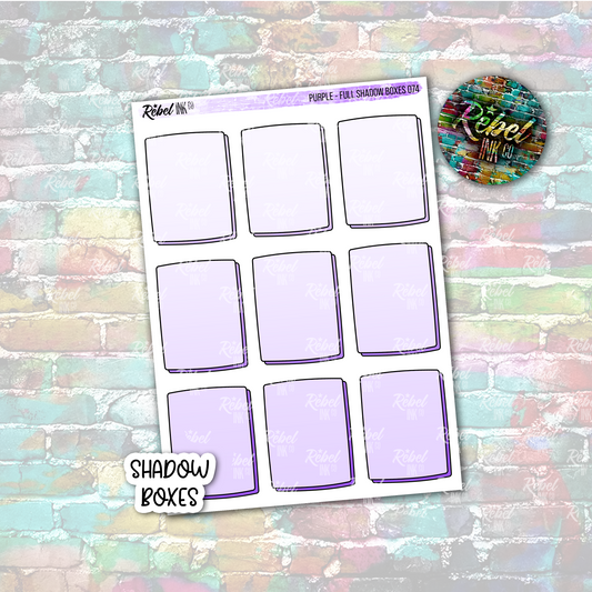 Purple - Shadow Full Boxes