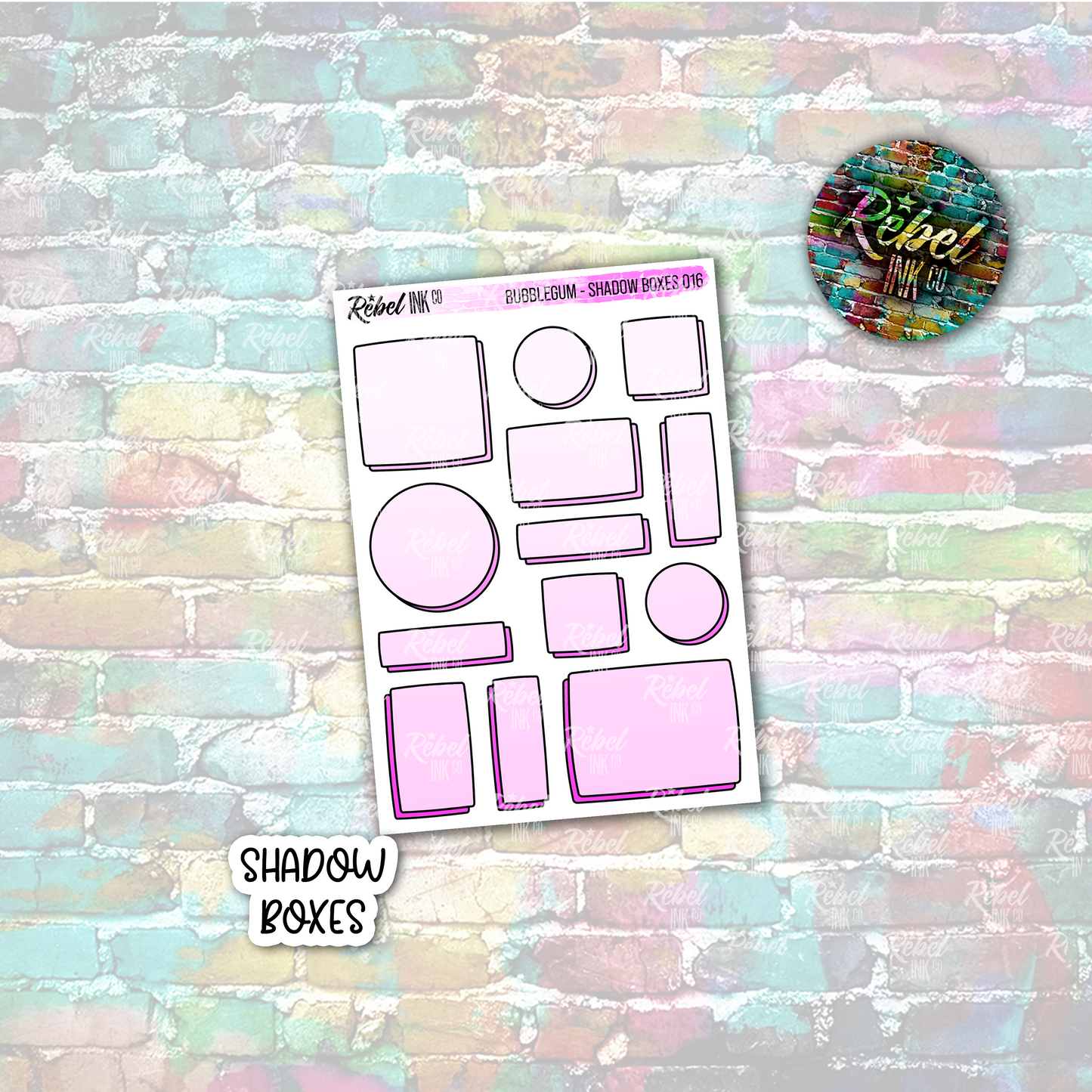 Bubblegum - Shadow Boxes Multi