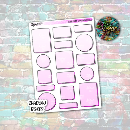 Bubblegum - Shadow Boxes Multi