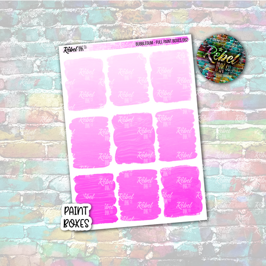 Bubblegum - Paint Full Boxes