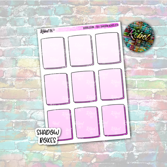 Bubblegum - Shadow Full Boxes