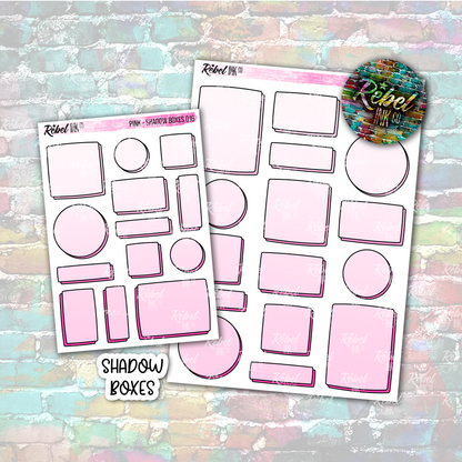 Pink - Shadow Boxes Multi