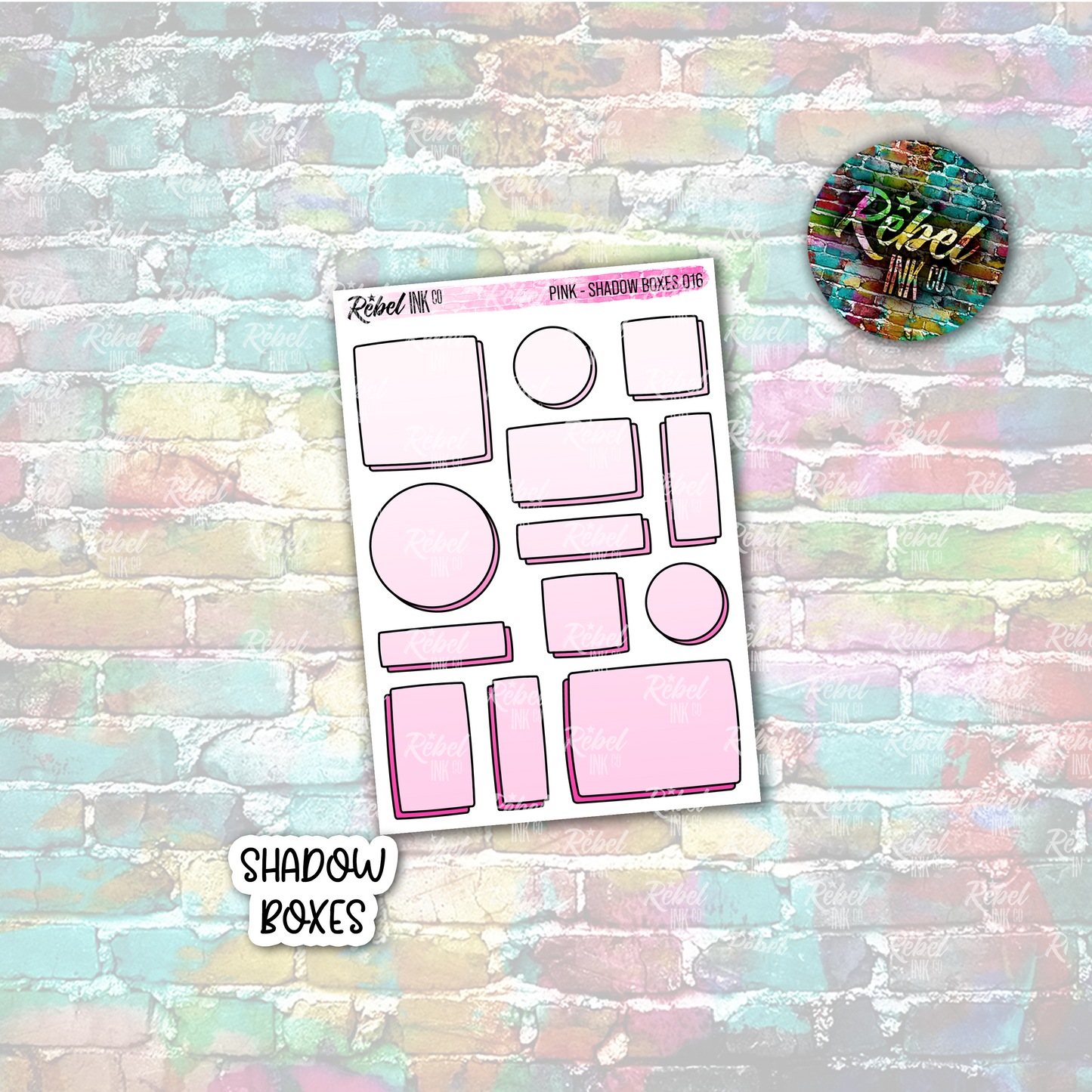 Pink - Shadow Boxes Multi