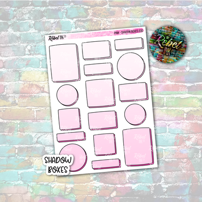 Pink - Shadow Boxes Multi