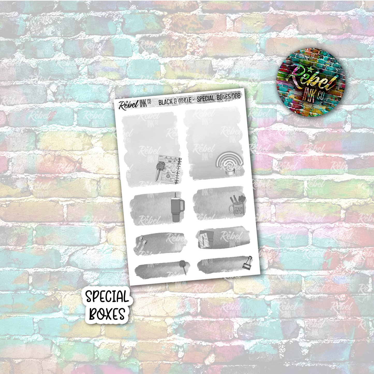Black & White - Special Boxes