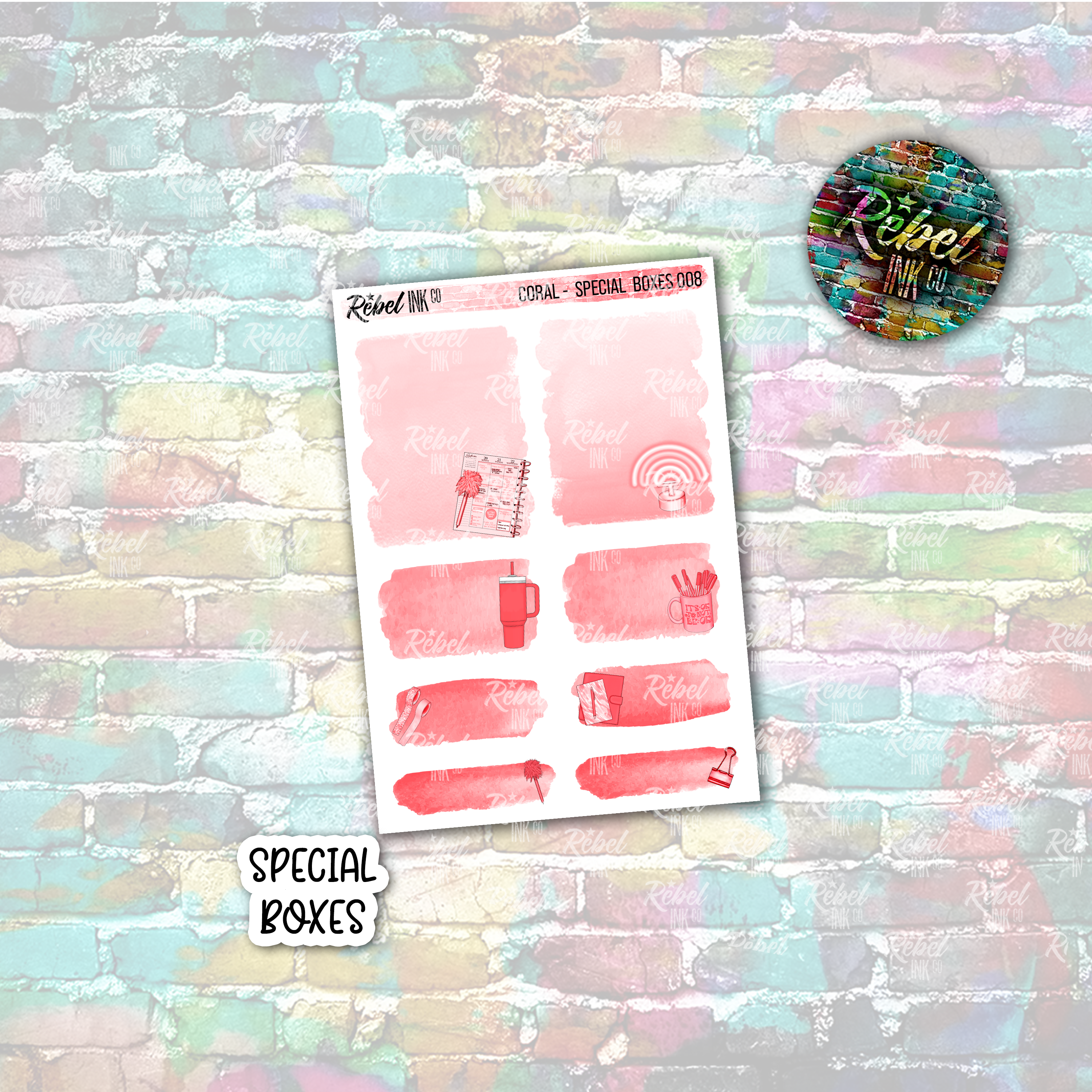 Coral - Special Boxes – rebelinkco