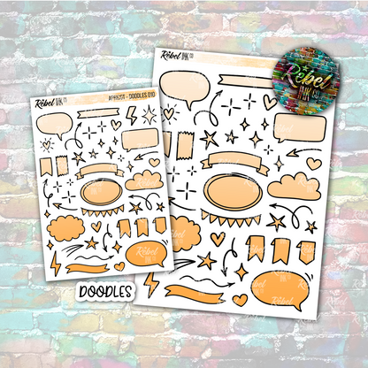 Apricot - Doodles