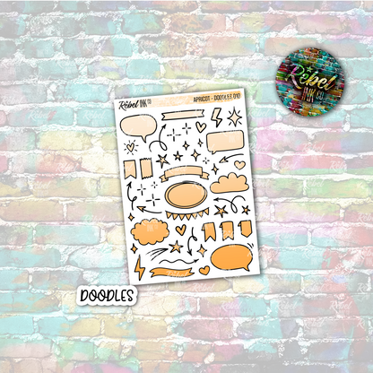Apricot - Doodles