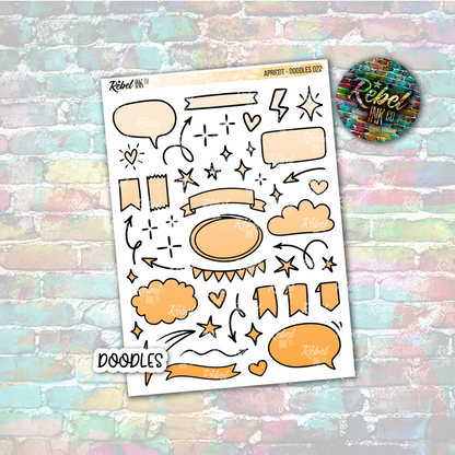 Apricot - Doodles