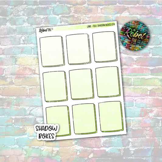 Lime - Shadow Full Boxes