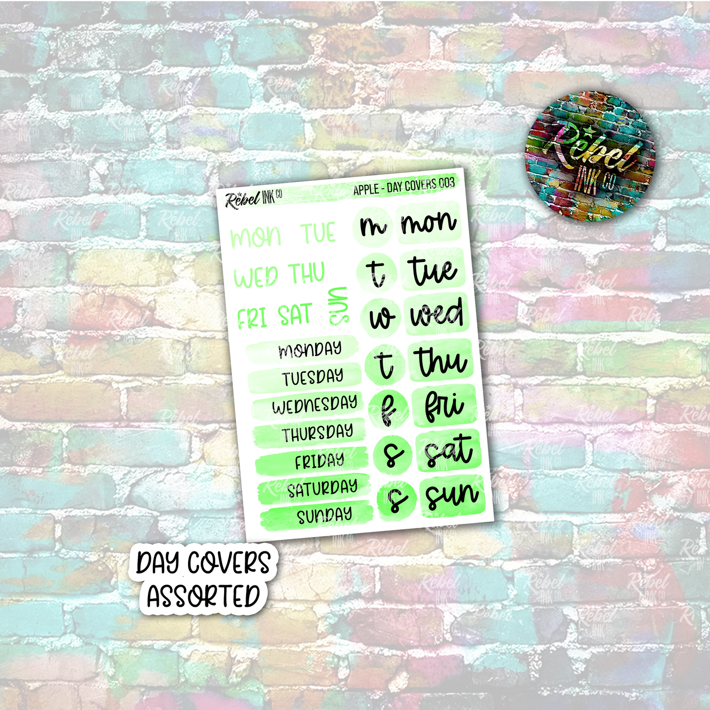 Apple - Day Covers Assorted