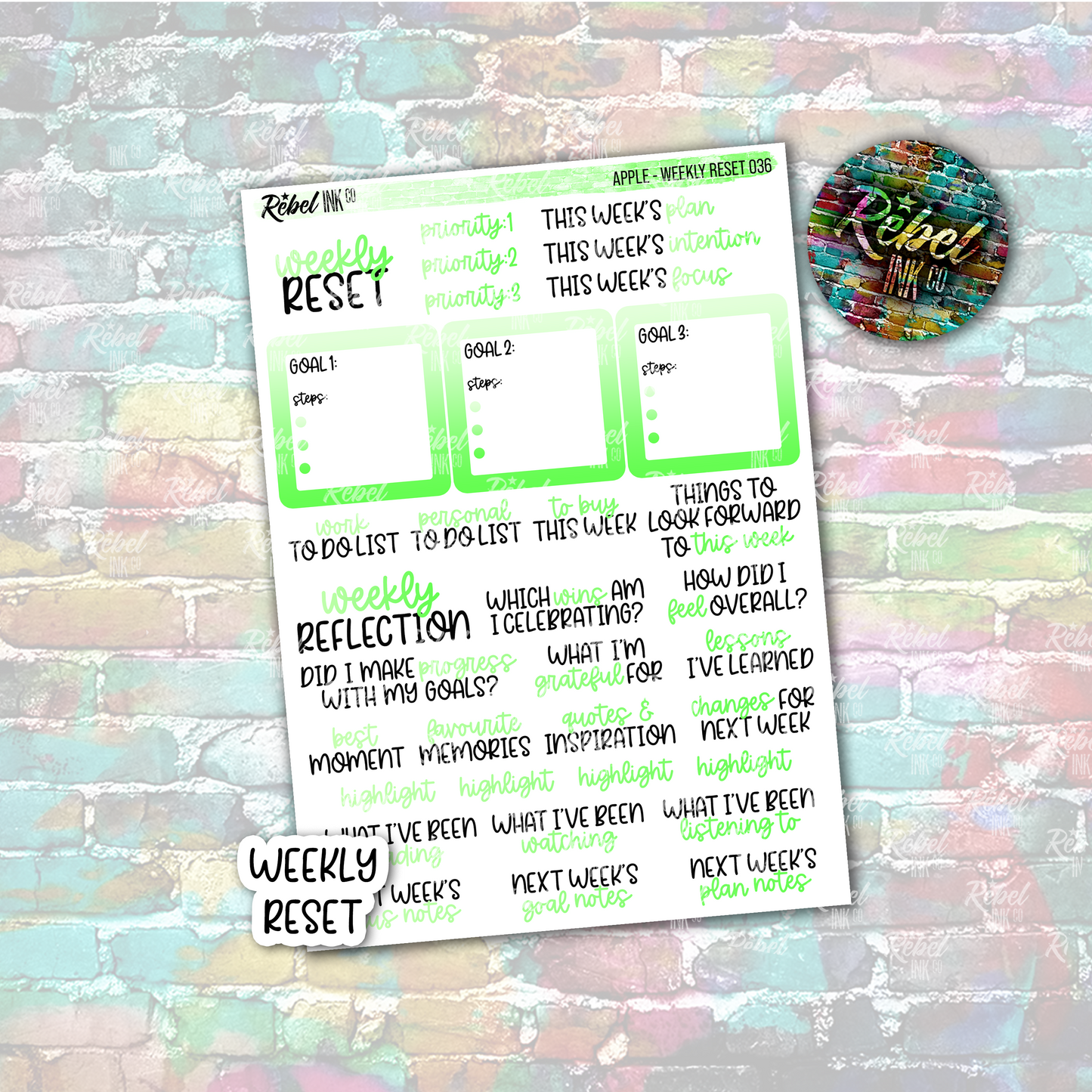 Apple - Weekly Reset