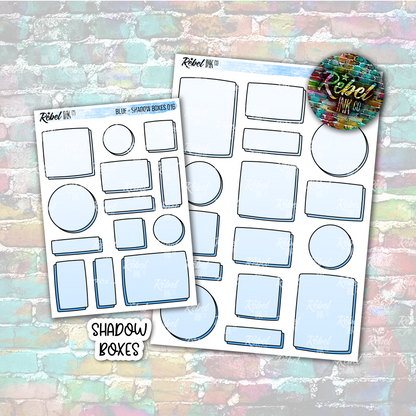 Blue - Shadow Boxes Multi