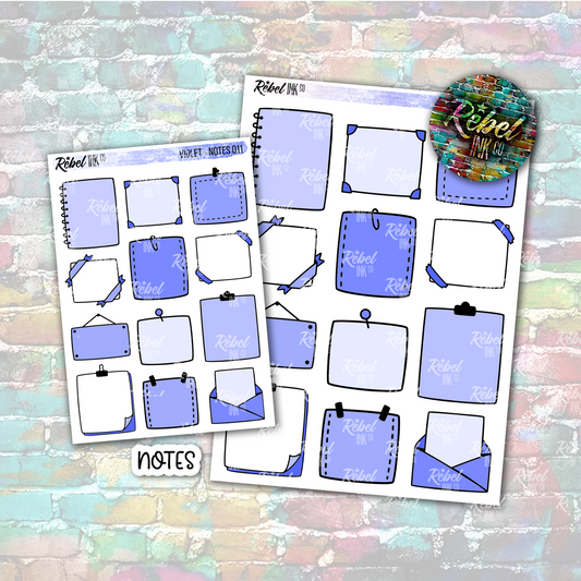 Violet - Note Boxes