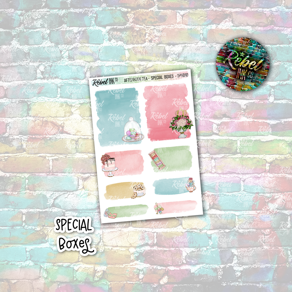 Afternoon Tea - Special Boxes – rebelinkco