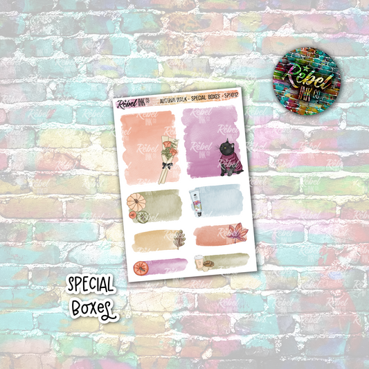 Autumn Walk - Special Boxes