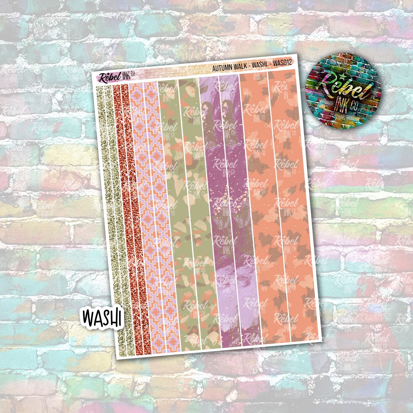 Autumn Walk - Washi