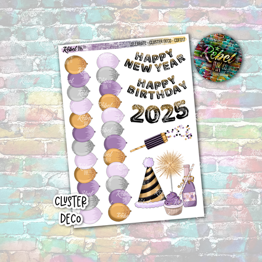 Celebrate - Cluster Deco Large
