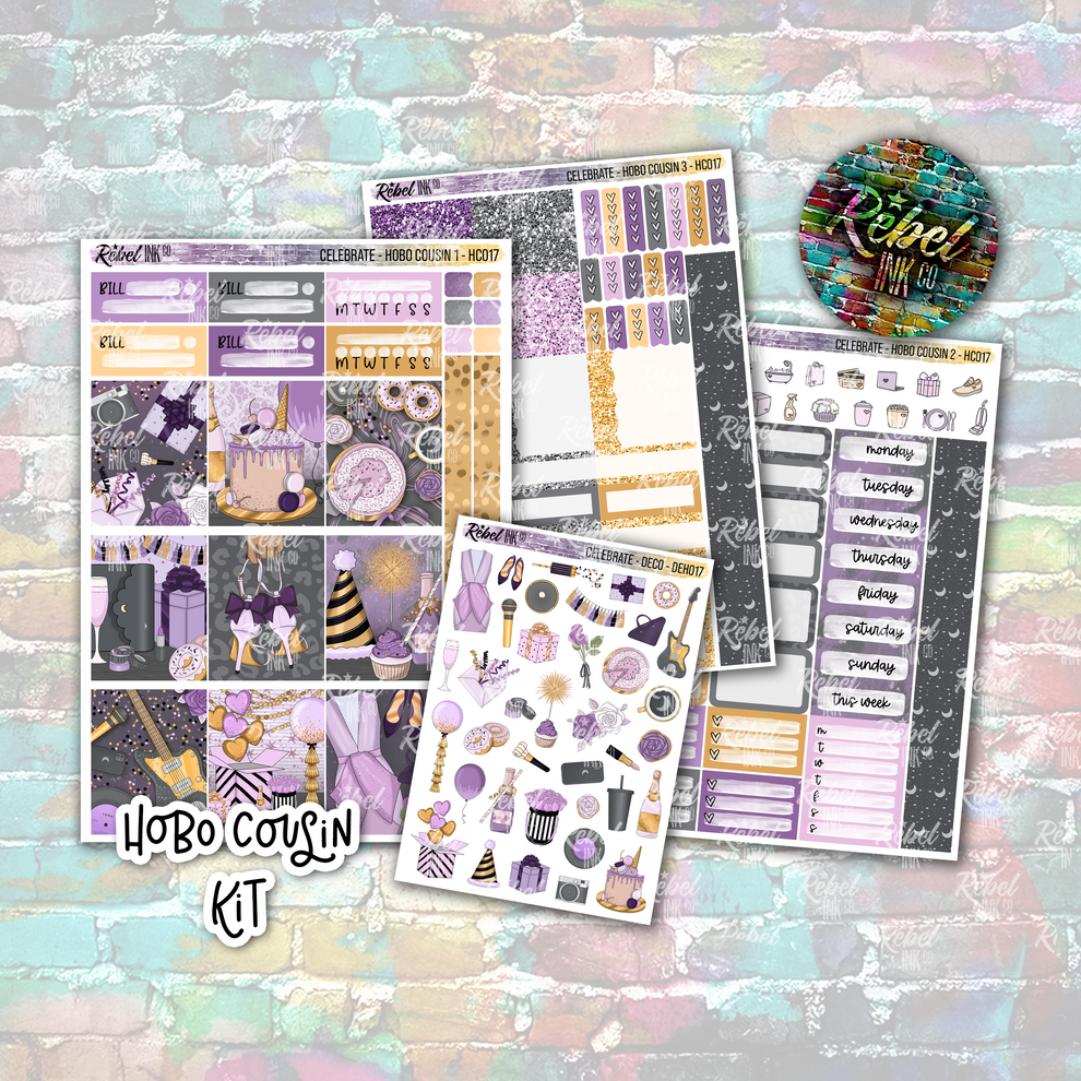 Celebrate - Hobo Cousin Kit – rebelinkco