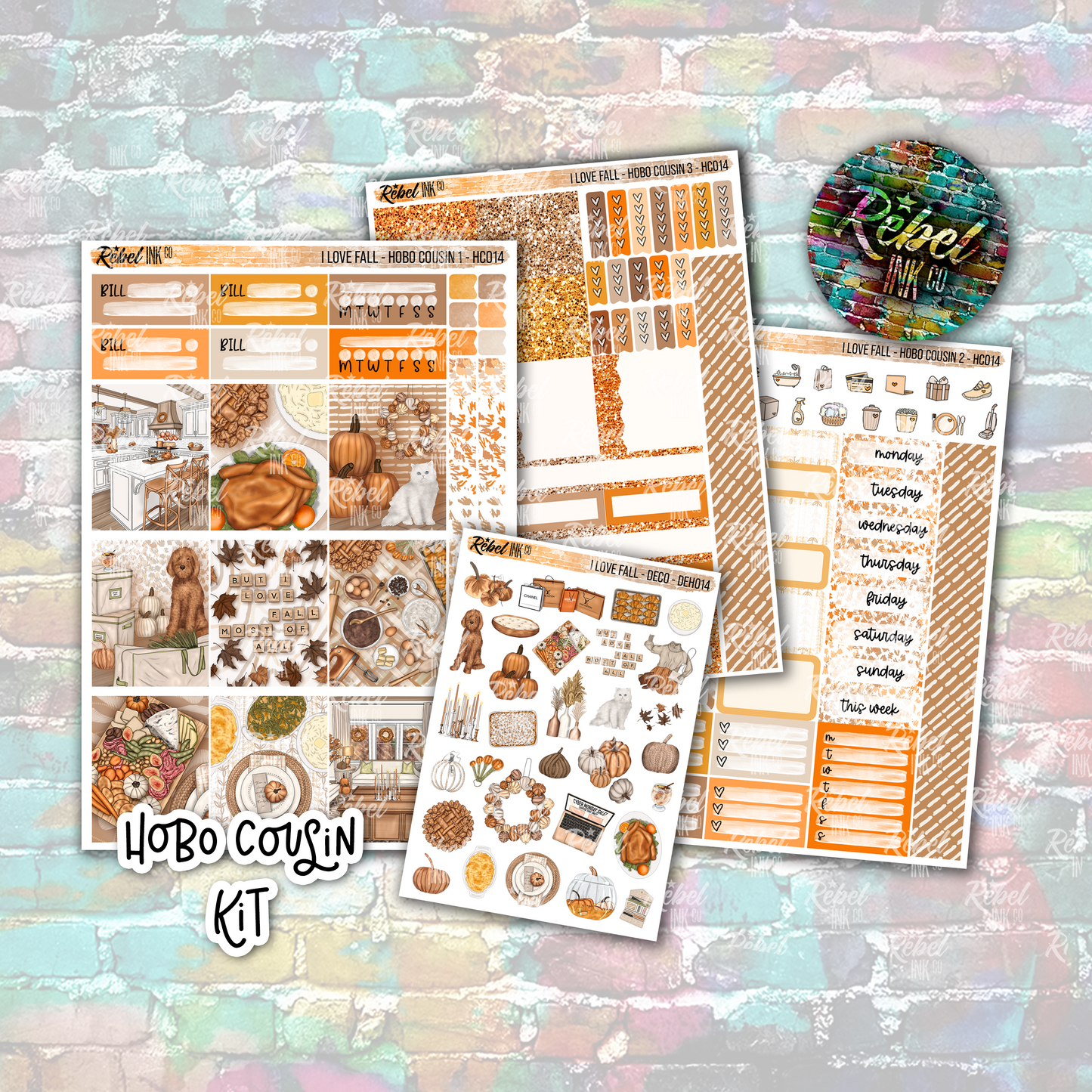 I Love Fall - Hobo Cousin Kit