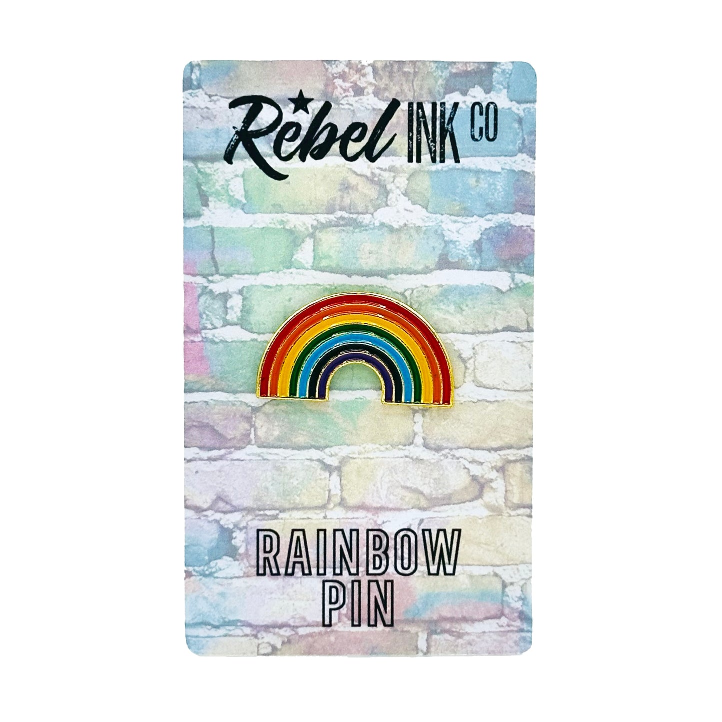 Rainbow Enamel Pin