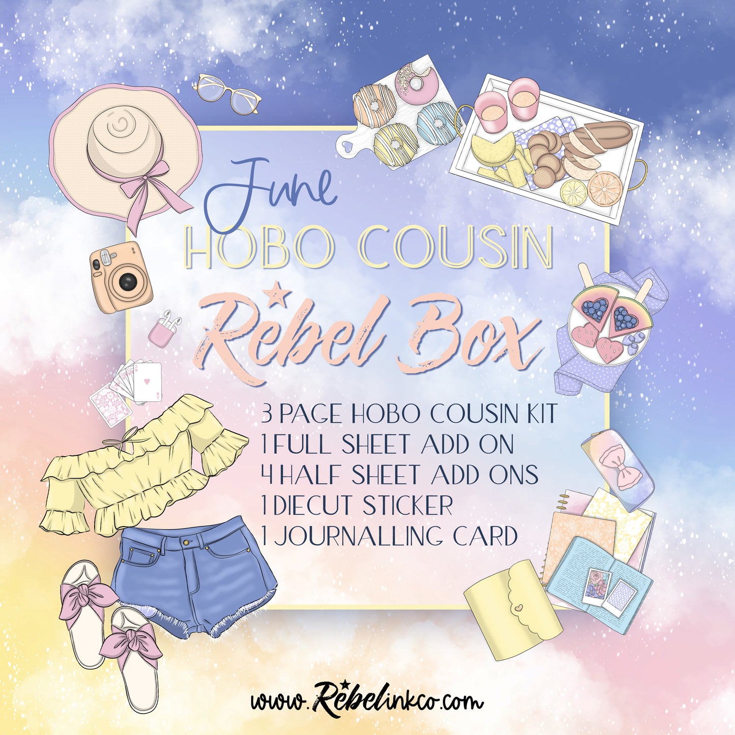 Hobo Cousin Rebel FOMO Box - June 2023