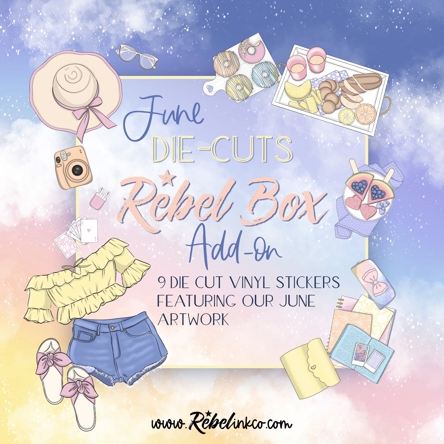 Die-cut Pack Rebel FOMO Box Add-on - June 2023