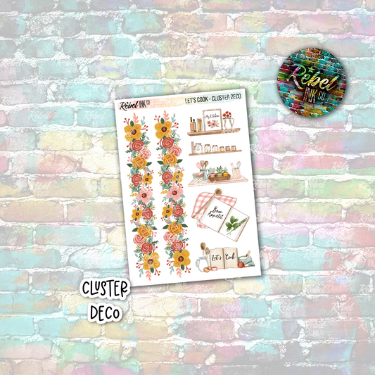Let's Cook - Cluster Deco Small