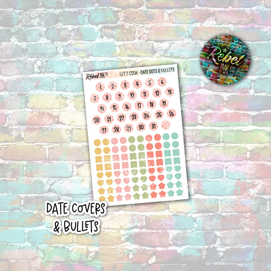 Let's Cook - Date Dots & Bullets