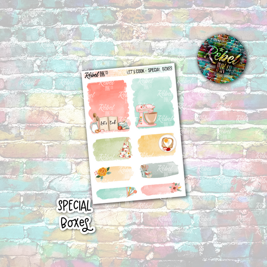 Let's Cook - Special Boxes