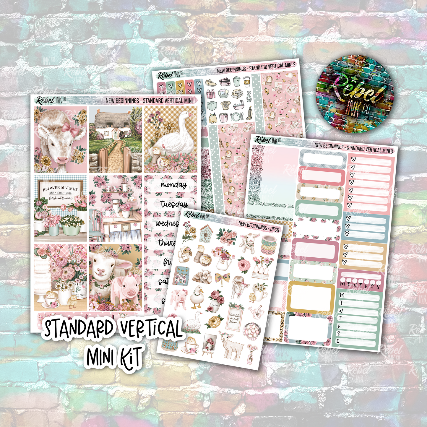 New Beginnings - Standard Vertical Mini Kit