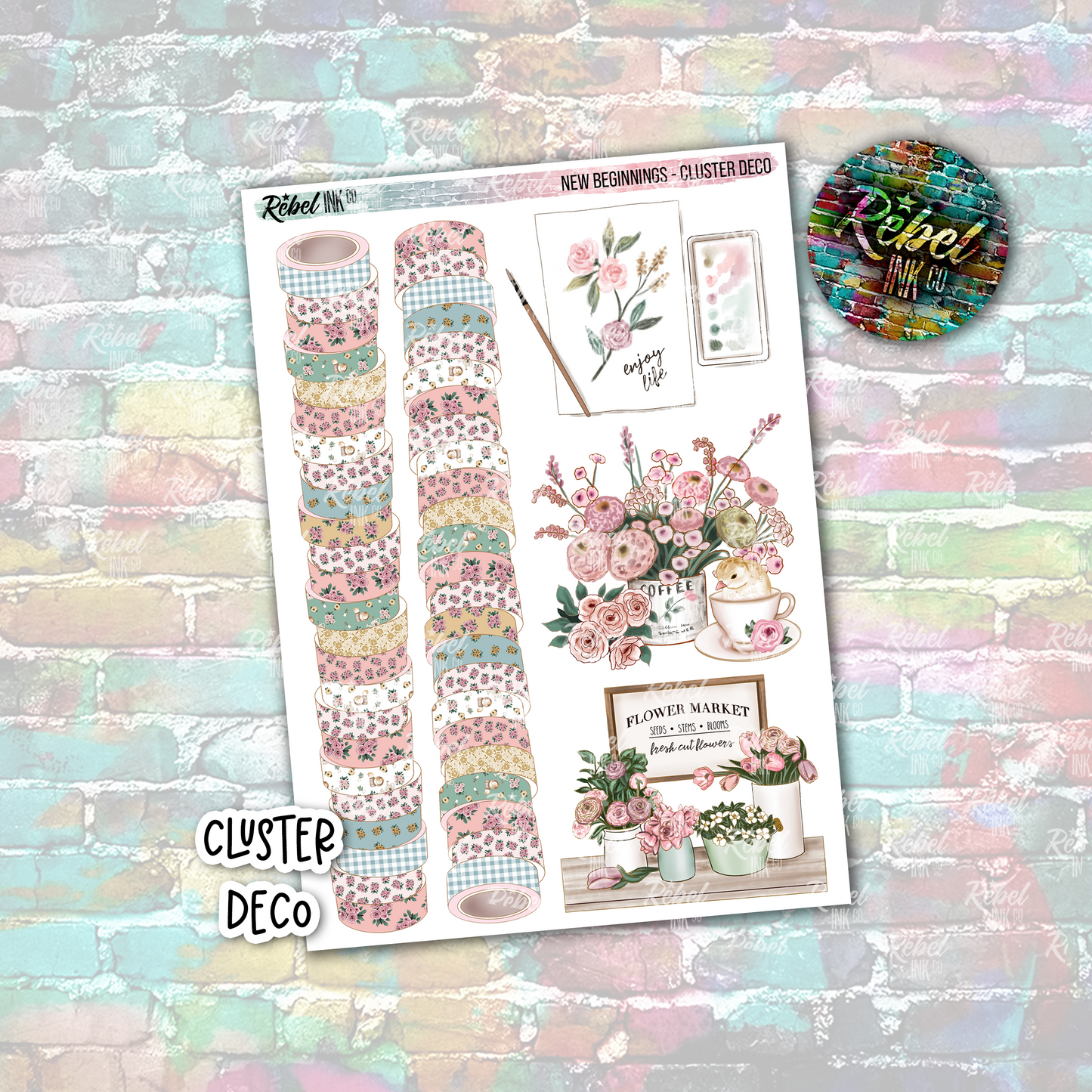 New Beginnings - Cluster Deco Large