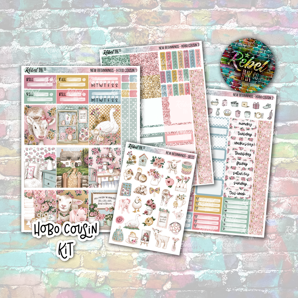 New Beginnings - Hobo Cousin Kit – rebelinkco