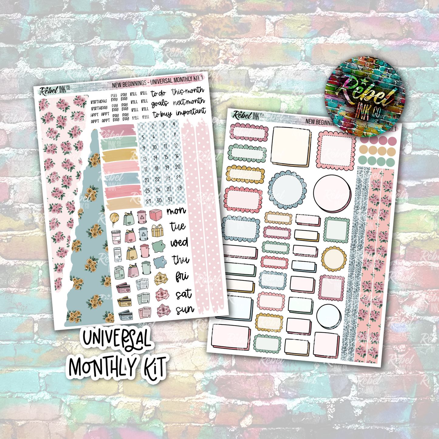 New Beginnings - Universal Monthly Kit