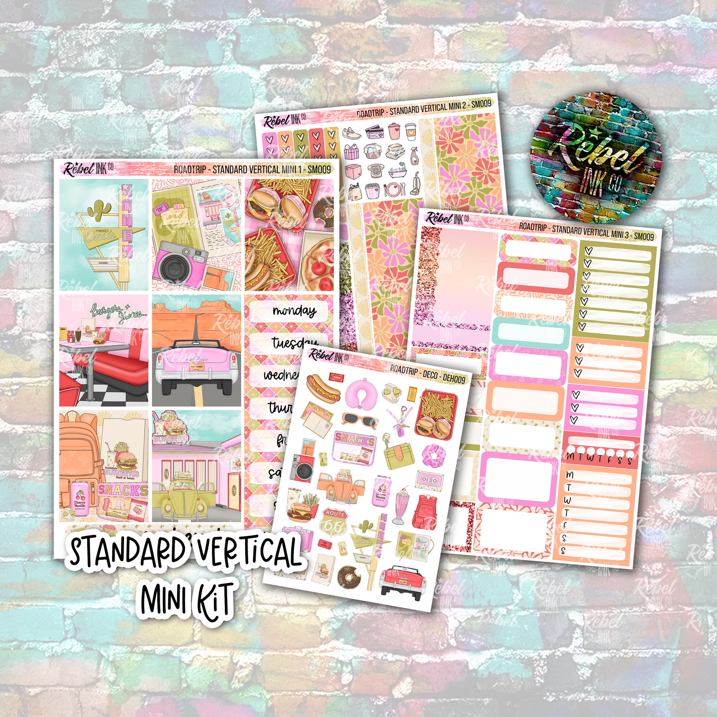 Roadtrip - Standard Vertical Mini Kit