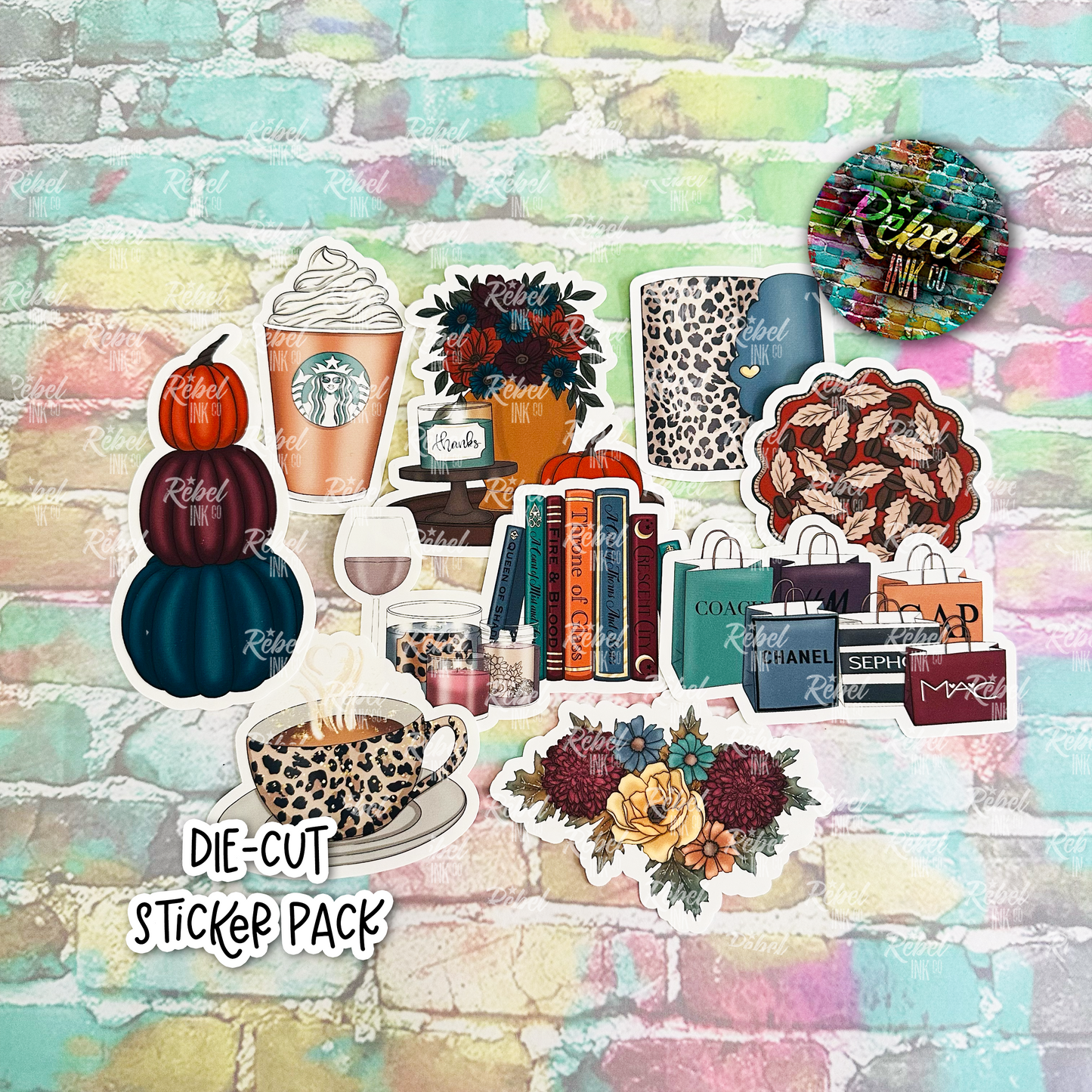 Sweater Weather - Die-cut Sticker Pack