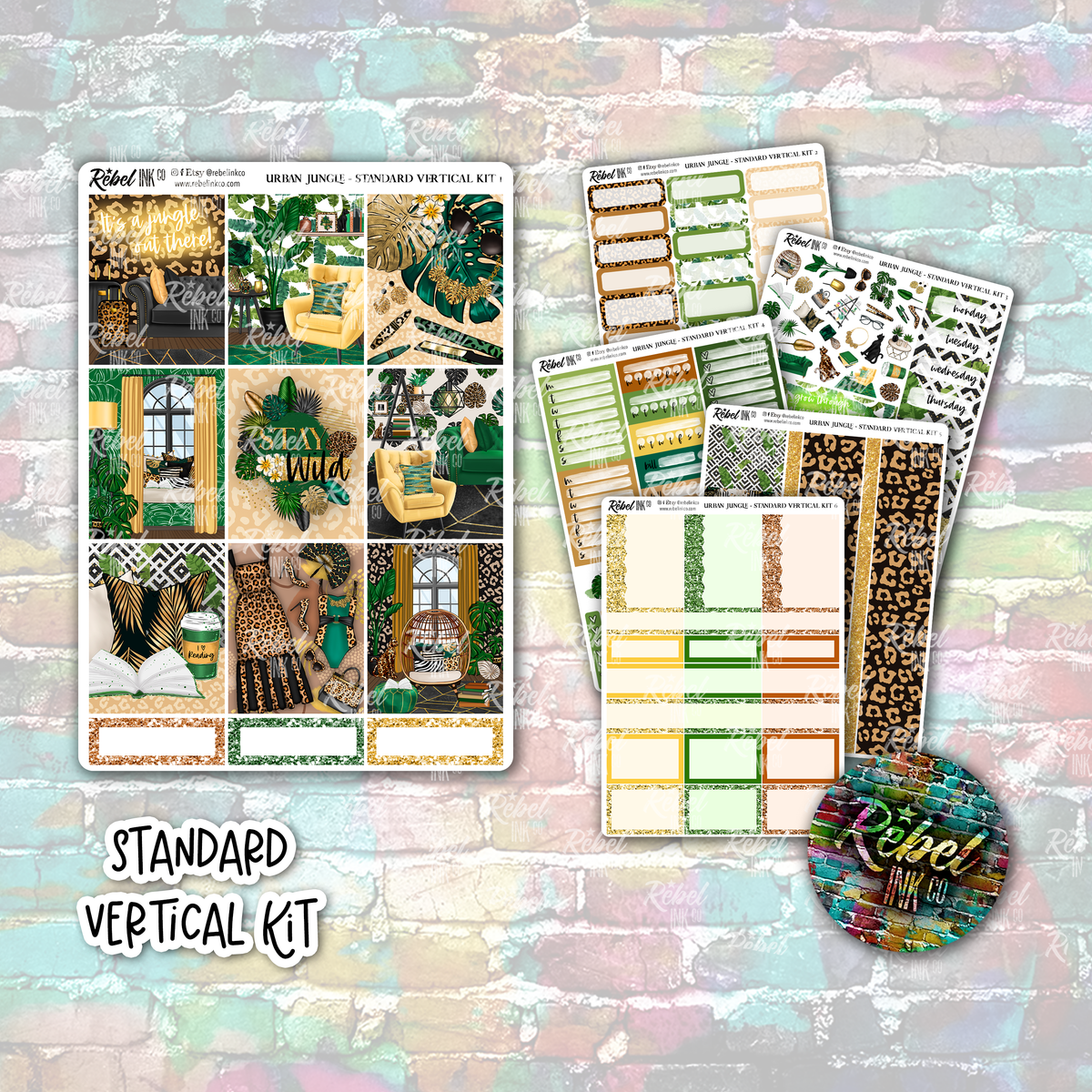 Urban Jungle - Standard Vertical Kit – rebelinkco