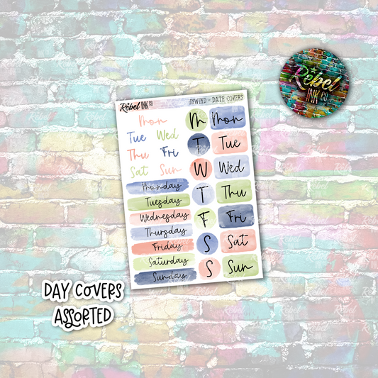 Unwind - Day Covers Assorted