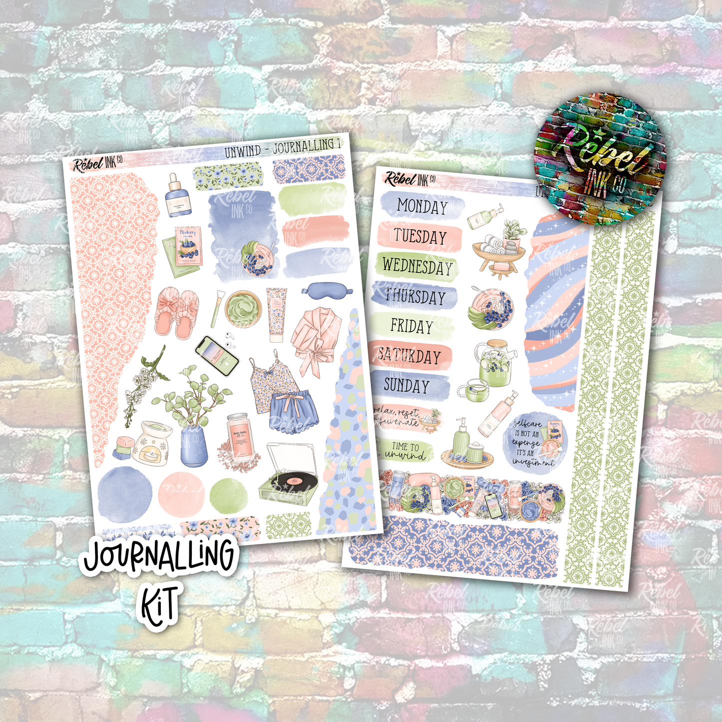 Unwind - Journalling Kit